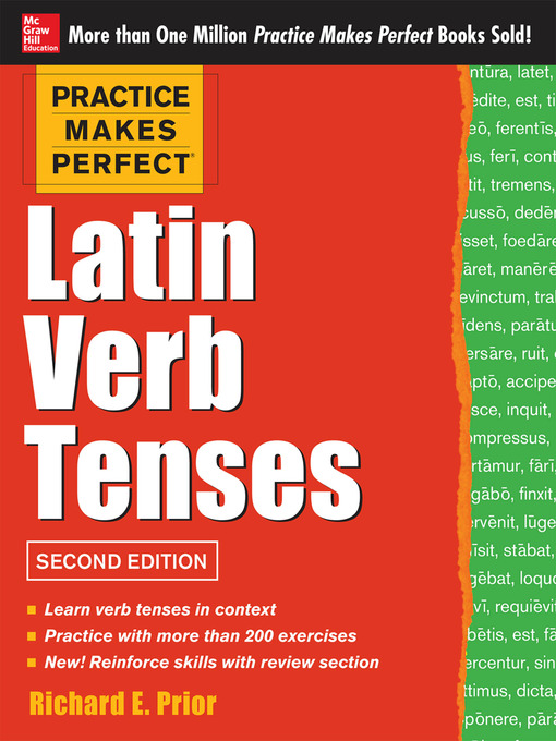 Title details for Practice Makes Perfect Latin Verb Tenses by Richard Prior - Available